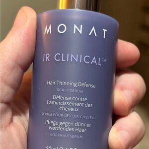 New With No Box Monat IR Clinical Hair Thinning Defense Serum - Purple